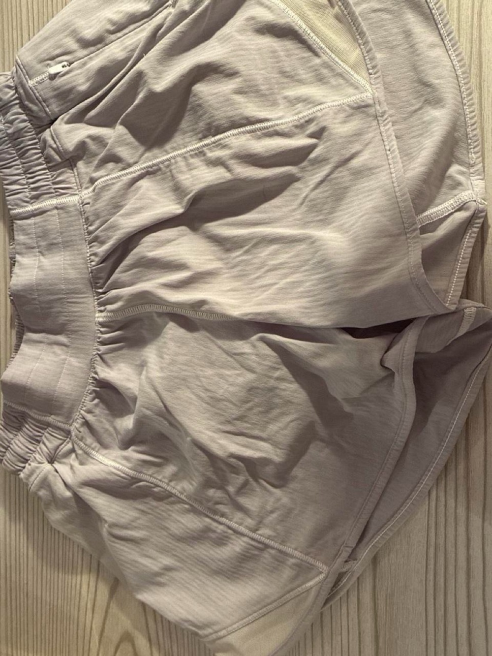 lululemon athletica Light Gray Women's Athletic Shorts